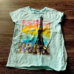 Girls short sleeve T-shirt from children’s place size medium 7/8